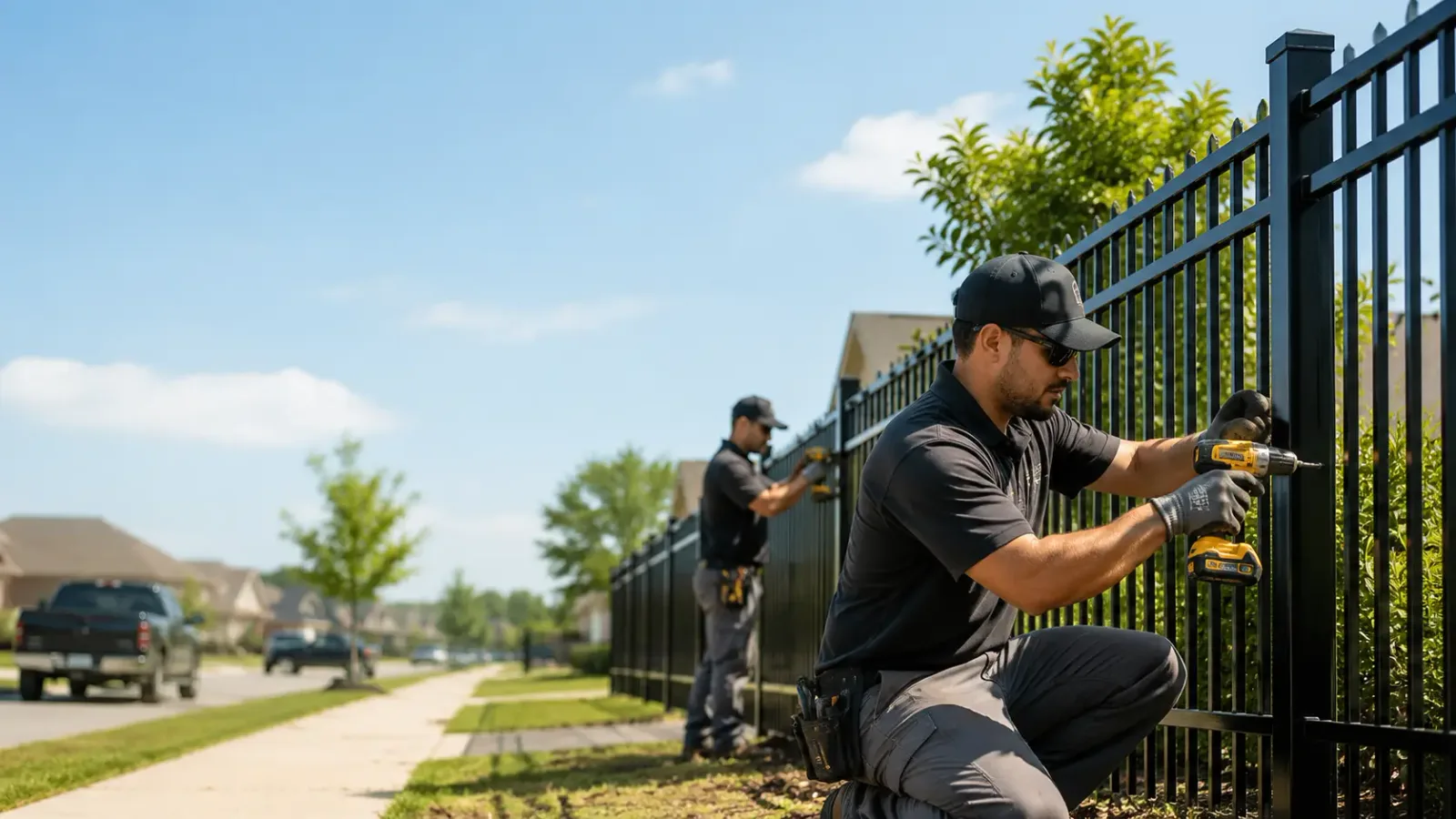Metal Fence Installation in Glocester, RI